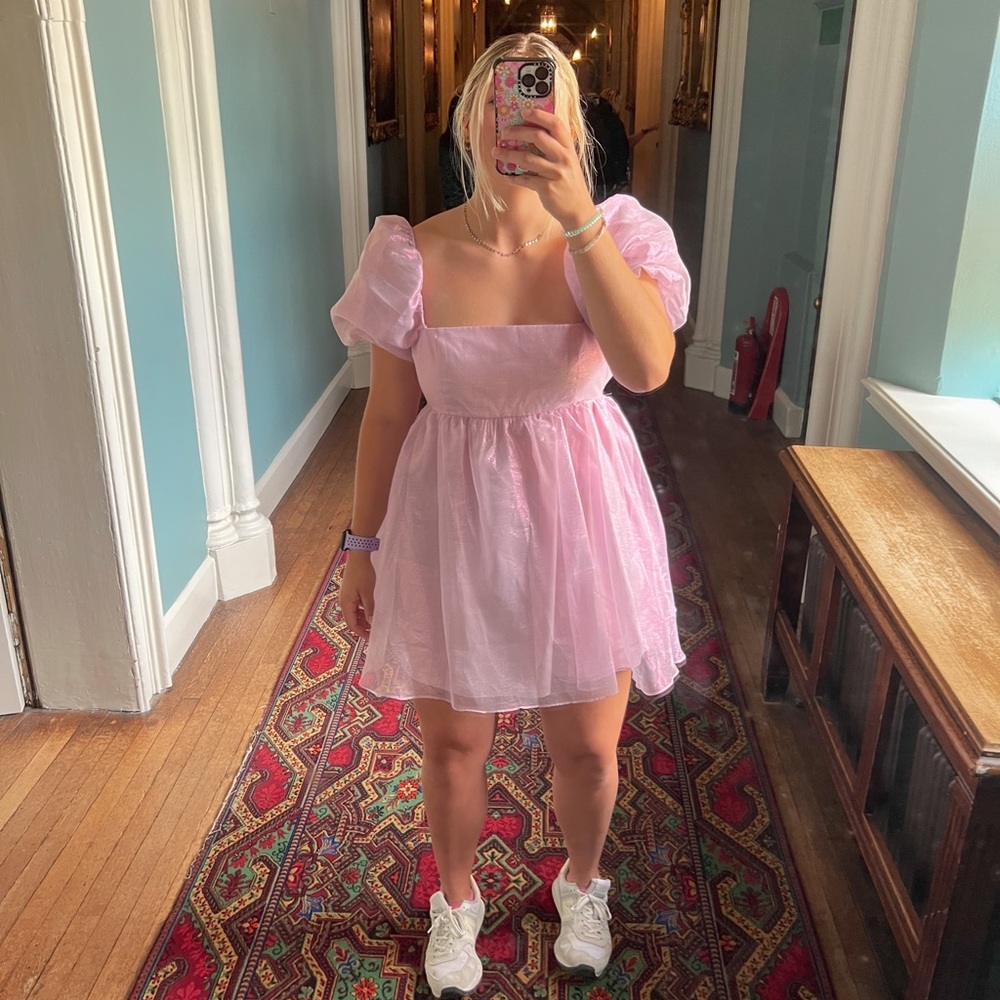 Pink Tule Princess Dress